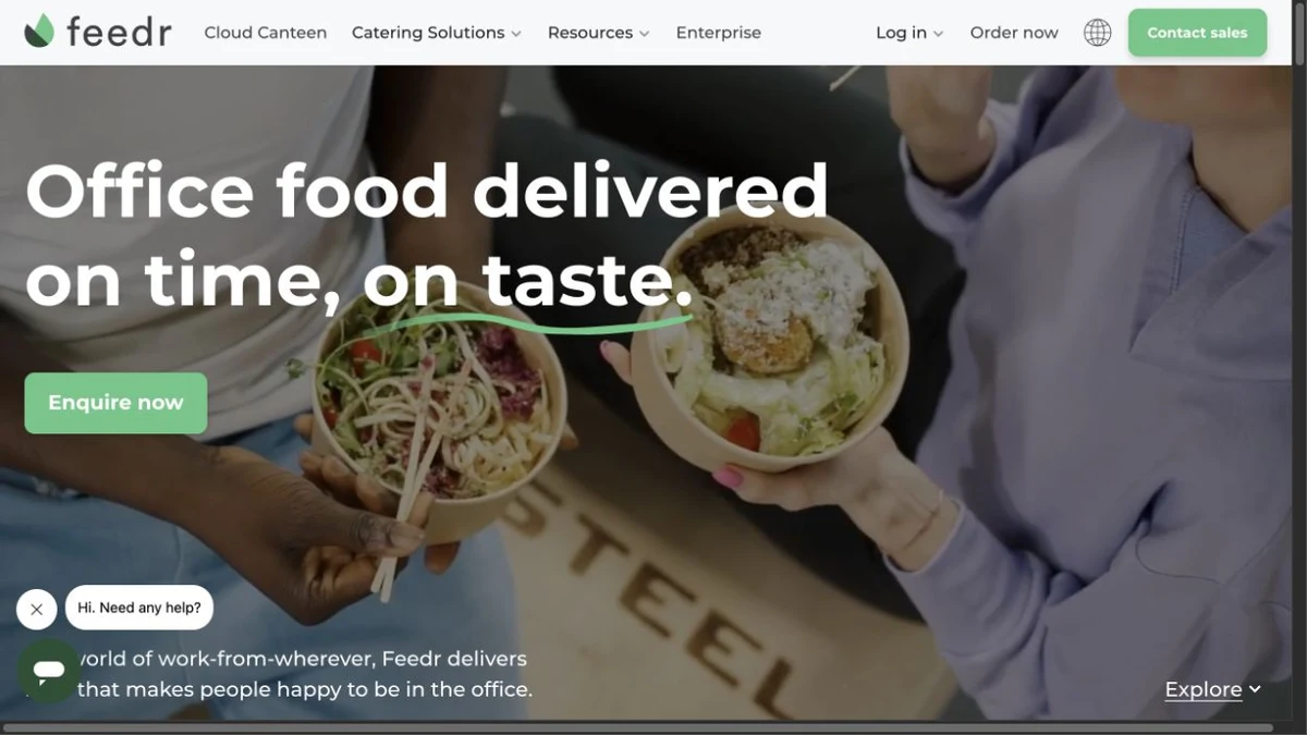 Feedr marketing website
