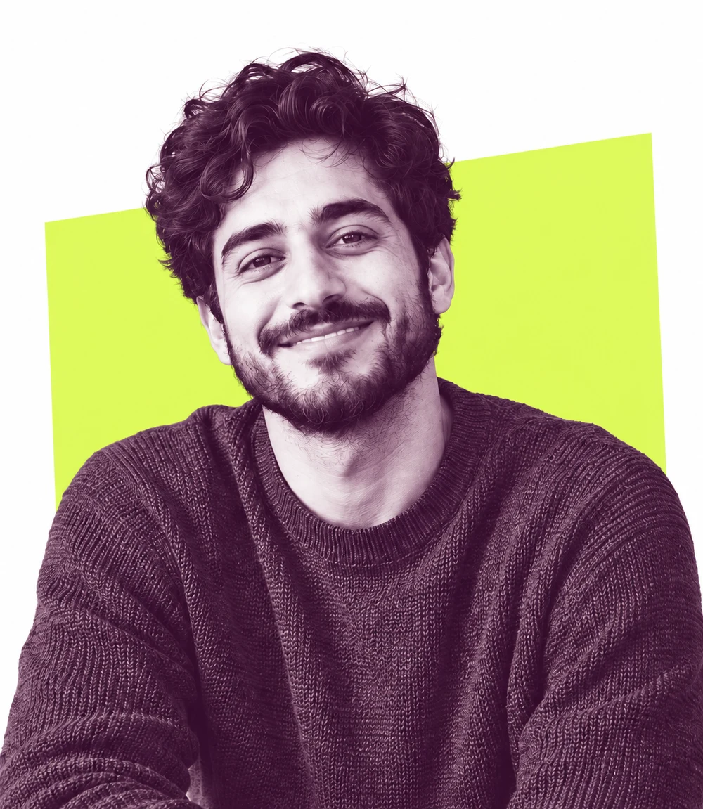Editorial portrait illustration